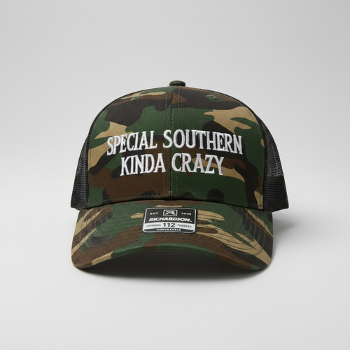 "Special Southern Kinda Crazy" Camo Hat | Shaylen Official Merch