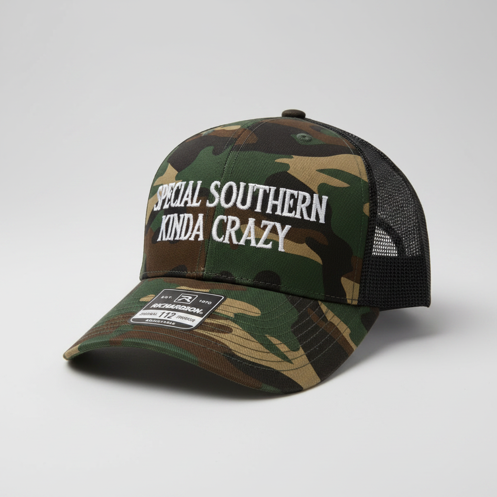 "Special Southern Kinda Crazy" Camo Hat | Shaylen Official Merch